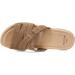Earth Origins Women's Shantel Sandal - Sustainable Slip Resistant Everyday Sandal | Size 8 | Sedona Brown Synthetic - Buy Online on GoSupps.com