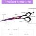 Dream Reach 7.0 Inch Professional Curved Dogs Grooming Scissors Set - 4pcs for Dogs Cats Grooming Shears - Down-Curved Scissor - Buy Online on GoSupps.com
