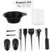 Ipetboom Hair Color Set Tinting Kit Hair Salon Dye Color Hair Teasing Comb Hair Coloring Brush Household Tools Hair Dying Kit Hair Dye Hair Coloring Kit Mix Pp Hairdressing Tool - Buy Online on GoSupps.com
