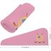 Super Absorbent Hockey Microfiber Hair Towel Wrap for Women - 10x26 Inch Hair Turban with Button | International Shipping Available - Buy Online on GoSupps.com