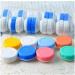 5 PC Hard Shell Contact Lens Case - Travel Kit for Cosmetic Lenses - Random Colors - Buy Online on GoSupps.com