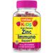 WellYeah Zinc for Kids 25mg Gummies - Immune System and Antioxidant Support - Skin Health Maximum Strength Children Zinc Supplement Immune Booster Gummy - GMO-Free Vegan - 60 Gummies (1)