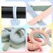 Tough Silicone Baby Tea Toys - 3 Pack | Easy Clean Teething Toys for Toddlers | Perfect Gift for Boys & Girls - Buy Online on GoSupps.com