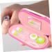 Buy Solustrie Double-Layer Glasses Case for Terrariums - Stylish Hard Shell with Digital Print - Flocked Cloth Lens Applicator - Ideal Travel Storage - International Shipping Available - Buy Online on GoSupps.com