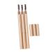 Beavorty 3pcs Double Ended Eyebrow Pencil Dark Brown Eyebrow Pencils Eyebrow Makeup Pencils Makeup Supplies