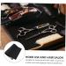 SKISUNO 1pc Non-Slip Hair Cutting Tool Salon Floor Mats Coffee Decor Hot Hair Tool Mat Hair Straightener Mat Black Anti-Skid Mat Barbershop Cushion Storage Pad Thicken Bar Mat PVC 45x30cm - Buy Online on GoSupps.com