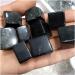 Natural Crystal Rough 9pcs Natural Cube Black Obsidian Quartz Crystal Stone Rock ChipsStone Quartz Crystals Natural StonesCrystal dingchi - Buy Online on GoSupps.com