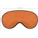 Buy Orange Salmon Sleeping Mask - Light-Blocking Eye Cover for Comfortable Sleep | Adjustable Strap Blindfold for Men Women & Kids - Buy Online on GoSupps.com