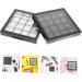FOMIYES 2pcs Eye Shadow Box Highlighter Palette Cosmetic Travel Containers Makeup Containers Eyeshadow Holder Household Eyeshadow Eye Shadow Pallet DIY Cosmetic Pallet Empty Eyeshadow Case - Buy Online on GoSupps.com