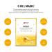 SNP Gold Collagen Ampoule Beauty Mask - 10 Sheets, 25ml Each for Youthful Skin - Buy Online on GoSupps.com