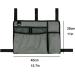 Walker Basket Waterproof with Multi Pockets Walker Attachment Hand Free Storage Pouch Household Supplies Grey - Buy Online on GoSupps.com