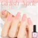 Gel Nail Polish Set Pink Gel Nail Polish 6 Colors French Manicure Gifts UV/LED Soak-Off Spring Shades Light Pink Nude Pink Nail Polish Kit for Women Nail Art Salon DIY At Home - Buy Online on GoSupps.com