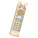 Generic remote phone pretend playset music TV remote control pedagogically realistic toddler TV remote control toys for 1 2 3 year olds white and cat case