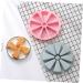 Milisten 1pc 8 Points Scone Mold Candle Molds Silicone Molds Baking Dishes for Oven Jelly Molds Circle Cookie Cutters Circle Silicone Mold DIY Baking Mold Non-Stick Mold DIY Mold Dessert 29x28cm - Buy Online on GoSupps.com