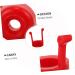 2pcs Eye Drop Holder - Portable Storage Brackets for Eye Drops | Premium Eye Drop Supplies - Red - Buy Online on GoSupps.com