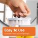 Superio Nail Brush Set (3 Pack) with Handle - Heavy Duty Scrubber for Toes and Fingernails - Stiff Bristles - Easy to Hold - All Surface Cleaning - White - Buy Online on GoSupps.com