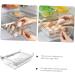 Shelf Pull Fridge Out Clear Storage Organizers Dispensers Trays Food Drawer Household re-usable - Buy Online on GoSupps.com