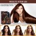 Instant 3-in-1 Hair Dye Shampoo 500mL - 100% Grey Coverage, Herbal Ingredients - Women & Men (Dark Brown) - Buy Online on GoSupps.com