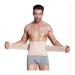 Back bandage for men double compression back support belt to relieve pain in the lower back herniated disc sciatica wrap slimming sports federation (color: black GR