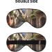 Shop Italian Town Street Printed Soft Eye Mask - Zero Eye Pressure Travel Blackout Eye Mask for Ultimate Comfort - Buy Online on GoSupps.com