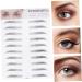 DOITOOL 4 Pcs 3d Eyebrow Stickers Natural Eyebrow Shaping Eyebrow Tool Transfer Stickers Water Proof 6d - Buy Online on GoSupps.com