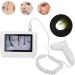 50X/200X Hair Analyzer Machine Magnifying Skin Analyzer Rechargeable Detector Hair Follicle Oil Moisture Pigment Tester White - Buy Online on GoSupps.com