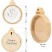 Creawoo Baby Imprint Kit - Personalized Christmas Keepsake Ornament for Newborn Boys and Girls with Ring Tool and Display Bell Shaped Frame - Buy Online on GoSupps.com