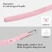 Metal Eyebrow Razors for Women - Professional Eyebrow Trimmer & Dermaplaning Tool with Free Blades - Pink - Buy Online on GoSupps.com
