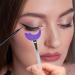 kinrguiyuez Eyeliner Templates Multifunctional Eye Makeup Tool Multifunctional Eyeshadow Applicators Monitor Eye Makeup Templates for Eyeliner Eyelash Eyeshadow Purple - Buy Online on GoSupps.com