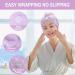 Hair Drying Towel Wraps 2 Pack Microfibre Towel Twist Turban with Button Design Super Absorbent Quick Drying Hair Towel for Curly/Long/Thick Hair Two Colors - Buy Online on GoSupps.com