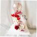 Warmhm 10pcs Valentines Day Food Picks Engagement Cake Toppers Valentine Day Food Picks Christmas Cupcake Topper Proposal Cake Toppers Valentine Day Party Supplies Heart Love Fruit Baby - Buy Online on GoSupps.com