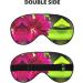 Hibiscus Flower Print Sleep Eye Mask | Soft Eyeshade for Travel & Napping | Perfect for Women & Men - Buy Online on GoSupps.com