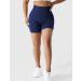 ZAAYO Sport Scrunch Butt Shorts - 3.5 Opaque Gym Fitness Pants - Short Pants in Blue for Optimal Performance - Buy Online on GoSupps.com