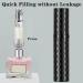 Perfume Atomiser 5ml Travel Perfume Atomiser Refillable Portable Elegant Diamond Design Leaking Proof Atomiser Perfume Spray Bottle Bottom Pump without Funnel Cologne Dispenser for Women and Men - Buy Online on GoSupps.com
