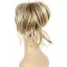 Lydell Adjustable Messy Style Ponytail Hair Extension Synthetic Hair-Piece with Jaw Claw Amzing Shape For Women(H16/613 Blonde Highlighted) #H16/613 Blonde Highlighted - Buy Online on GoSupps.com