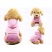 JECIKELON Pink Winter Dog Hoodie Sweatshirt for Small Chihuahuas - Cozy Costume for Cold Weather | Large Size - Buy Online on GoSupps.com