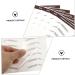 Balacoo 6pcs Eyebrow Stickers 3d Stickers Brown Eyebrow Sticker Imitation Eyebrow Sticker 6d - Buy Online on GoSupps.com