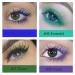 Ochilima 4D Colorful Mascara - Long-Lasting Waterproof Blue Mascara for Thick Smudge-Proof Eyelashes | International Shipping Available - Buy Online on GoSupps.com