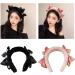 TQUXNGA Sweet Ballet Bowknot Plush Headband for Women Girls Furry Princess Hair Hoop Elegant Hair Styling Tool Beige - Buy Online on GoSupps.com