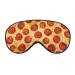 Realistic Pizza Pattern Sleep Mask Comfortable Soft Eye Mask with Adjustable Head Strap Blindfold Eyeshade