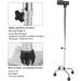 Walking Stick for Elderly Stainless Steel Crutches Level 9 Height Adjustable with 4 feet Support Retractable Walker for Elderly Interesting - Buy Online on GoSupps.com