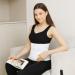 CANMIUS Abdominal Binder Post Surgery Tummy Tuck Belt for Women & Men - Postpartum Belly Band Compression Stomach Wrap - Skin-Friendly & Breathable - White (30-45) 3 Panel - Buy Online on GoSupps.com