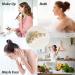 White Large Pearl Hair Claw Clips - Strong Hold Barrettes for Women | Ideal for Daily, Birthday, Wedding Wear | Nonslip Hair Accessories for Thick or Thin Hair - Buy Online on GoSupps.com