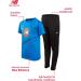 New Balance Boys' 2-Piece Active Jogger Set Blue Size 10 - Short/Long Sleeve T-Shirt and Sweatpants - Buy Online on GoSupps.com