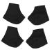 Healeved 2 Pairs Heel Warmer Products Womens High Heel Shoes Men Heel Warm Cover Outdoor Heel Supports Cushions Mens Gel Supplies Men and Women Sole of Foot Thermal Fabric