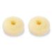 WACURRENTHYD Hair Donut Bun Maker Ring Style Bun 2PCS Chignon Hair Medium Doughnut Shaper for Short and Thin Hair (Medium 3 Inch/Beige) Beige MEDIUM(3IN)