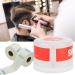 Neck Strips Barber Disposable Hair Cutting Neck Strip Paper Neck Ruffle Roll Paper Box Hairdressing Tool(White) - Buy Online on GoSupps.com