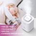 3.3L Cool Mist Humidifier for Bedroom & Baby Room | 8H Continuous Operation | Waterless Auto-Off | Up to 25 H | Night Light & 4Pcs Filters Included | Ideal for Home, Office, and Plants - White - Buy Online on GoSupps.com