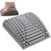 Ergonomic Neck and Back Extensor | Adjustable Lower Back Massager for Posture Correction | Gray Spine Support - Buy Online on GoSupps.com