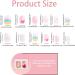 96-Piece Kids Fake Nails Set with Nail Glue - Short False Nails for Children Girls | Pre-Glue, Full Cover, Lovely Design - Ready to Wear Press-On Gel Nails (B) - Buy Online on GoSupps.com